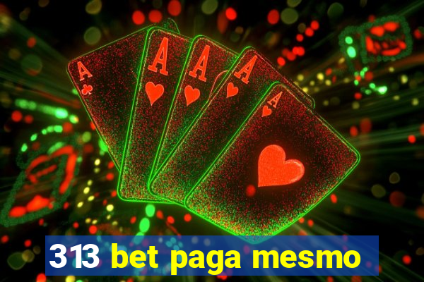 313 bet paga mesmo